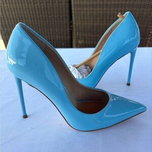 Steve Madden Blue Pumps Heels, NEW, Size 7.5